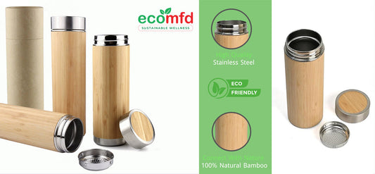 Bamboo bottle