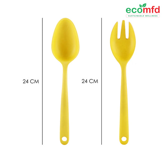 Bamboo Fiber Cutlery Set