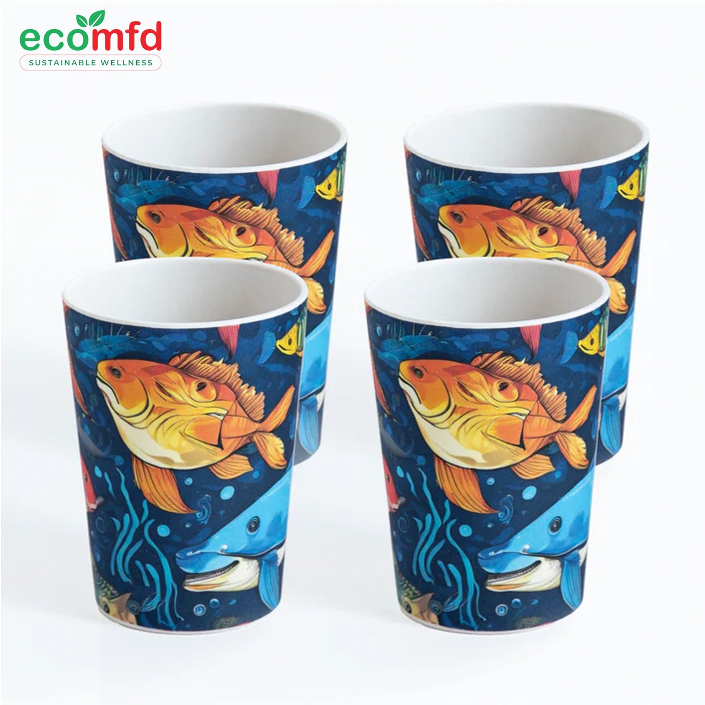 Bamboo Fiber Kids Glass Set-2 & Set-4