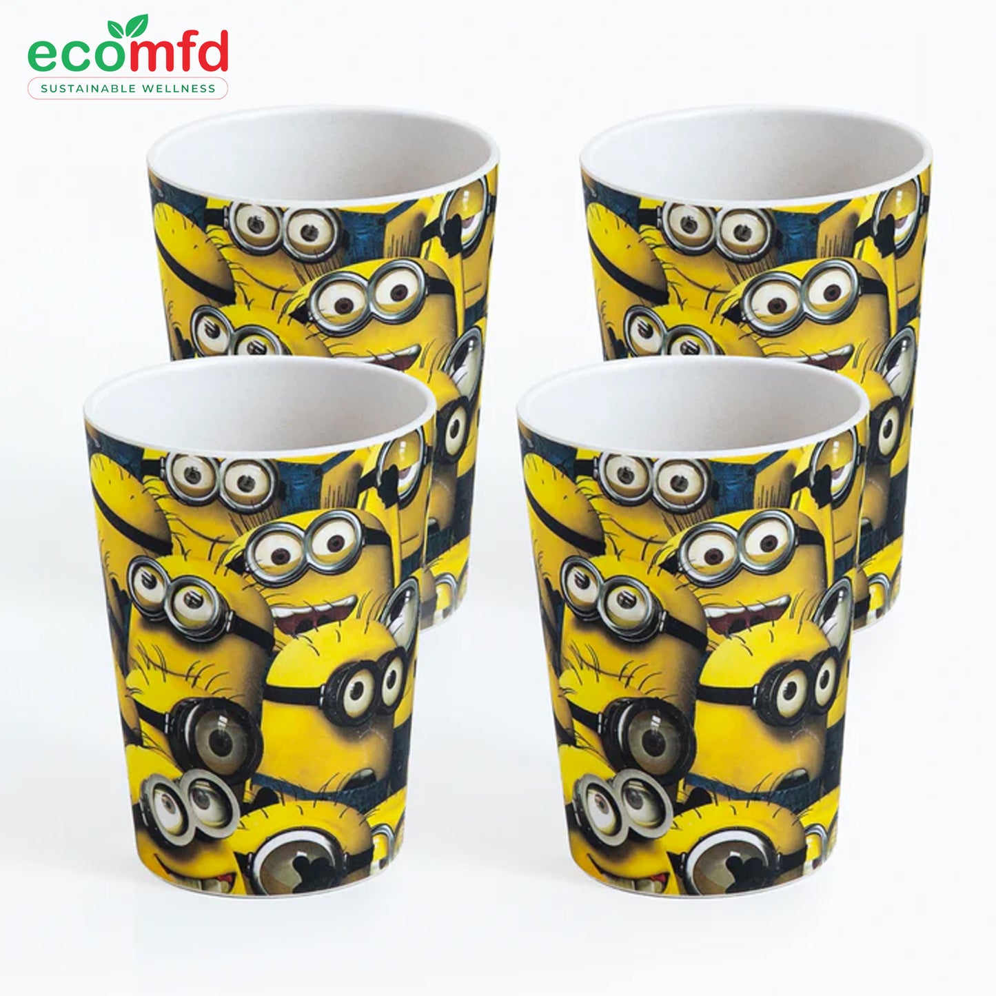 Bamboo Fiber Kids Glass Set-2 & Set-4