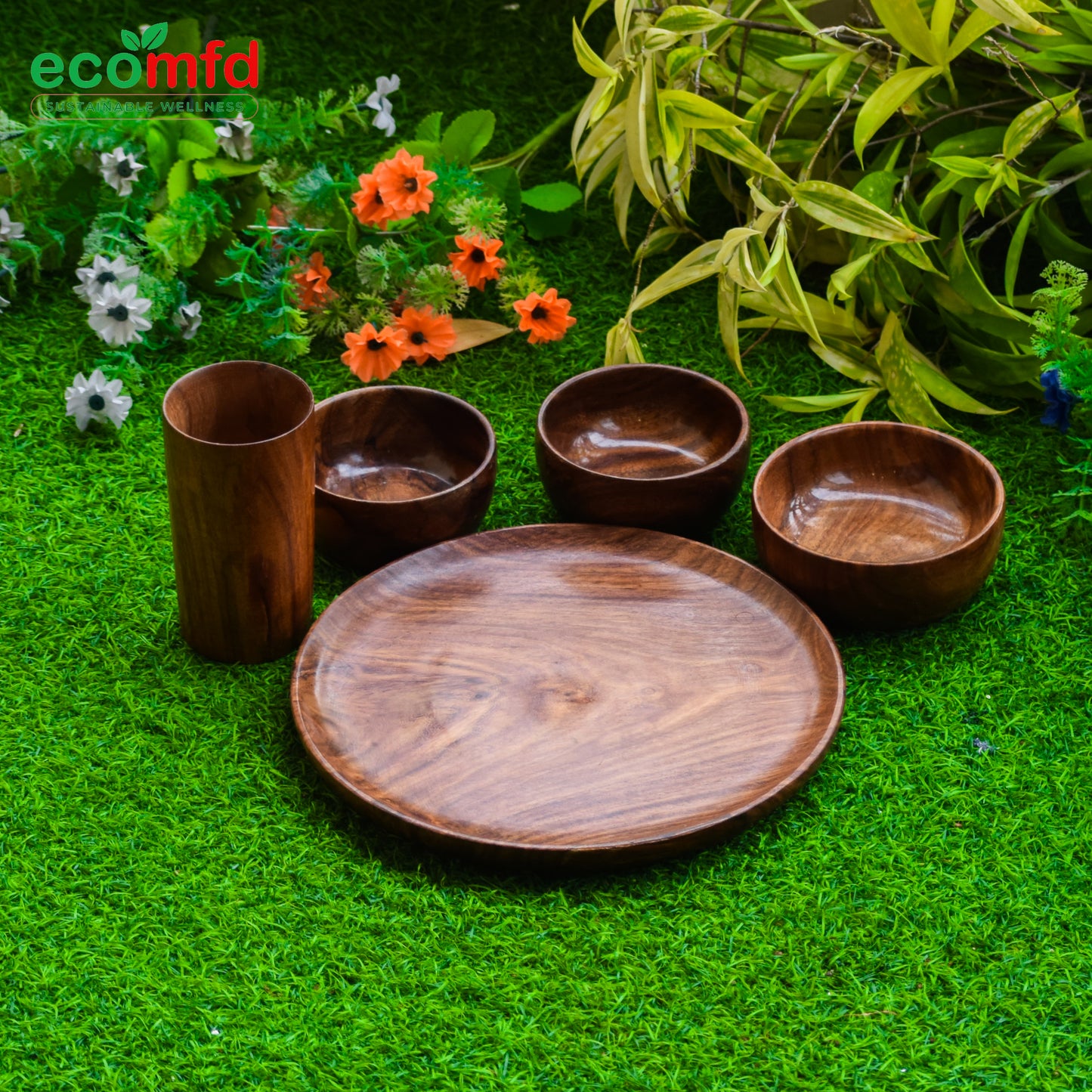 Wooden Dinner Set