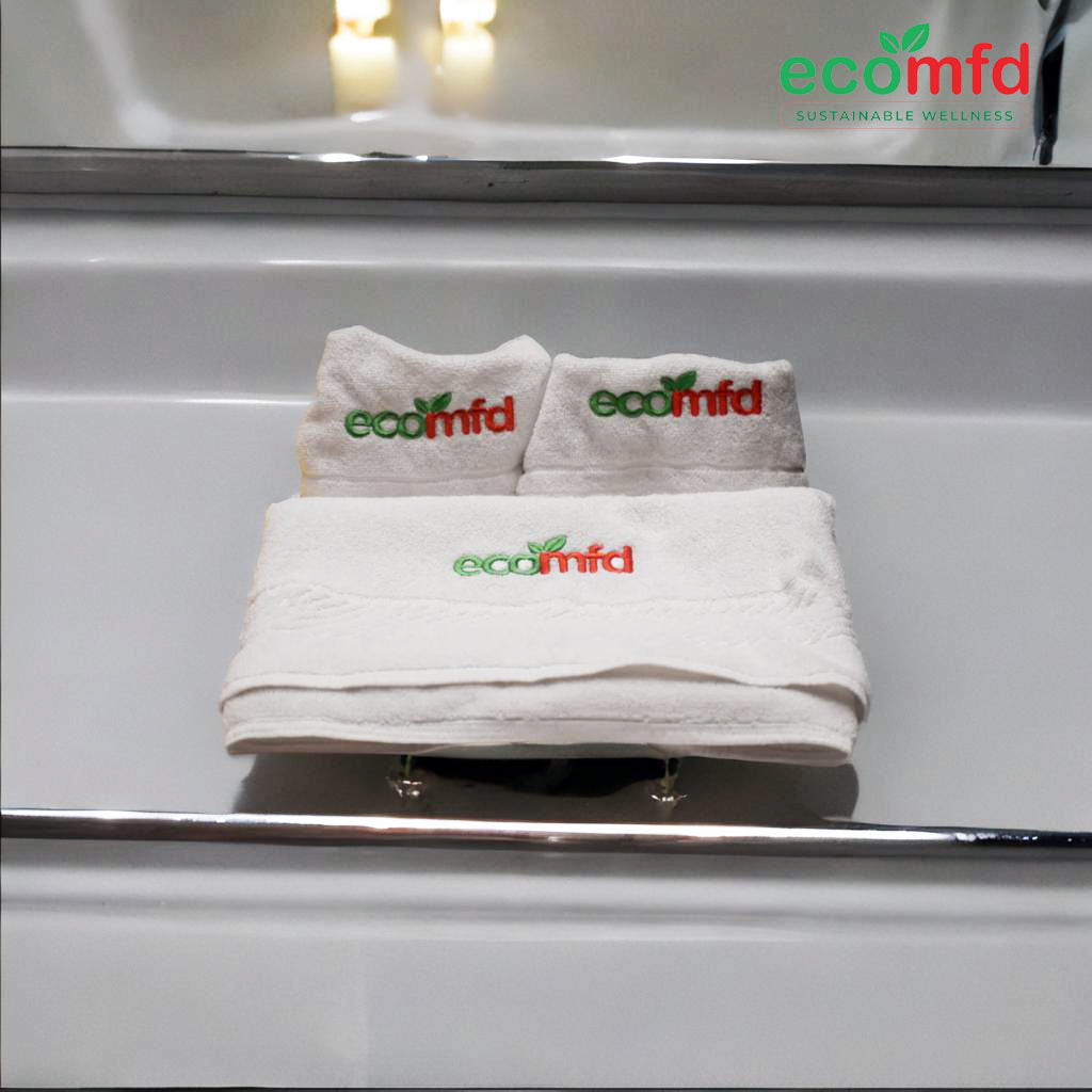 Bathroom Towels Sets 3Pcs (1 Bath Towel, 1 Face Towel and 1 Hand Towel)