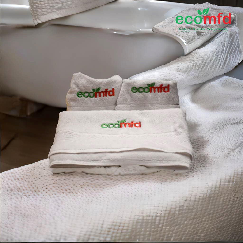 Bathroom Towels Sets 3Pcs (1 Bath Towel, 1 Face Towel and 1 Hand Towel)