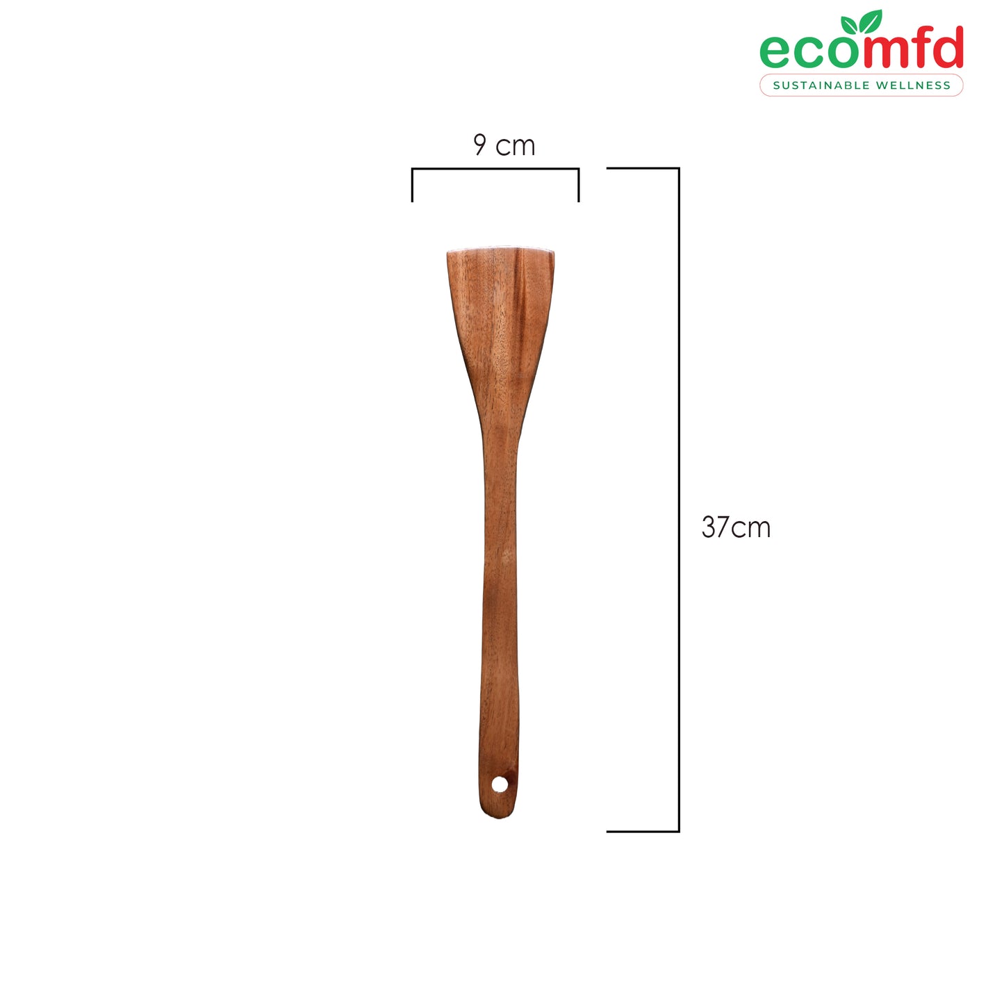 Wooden Cooking Spoon In Lightest Natural Brown Colour