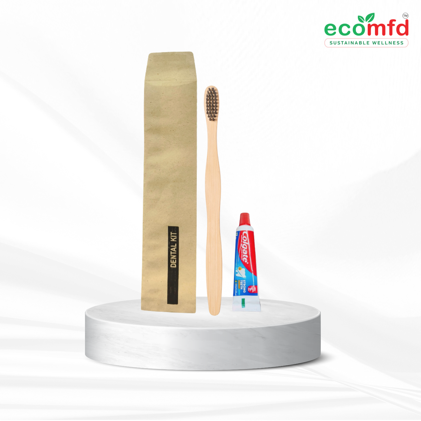 EcoMFD Bamboo Dental Kit – Eco-Friendly Travel Oral Care Set