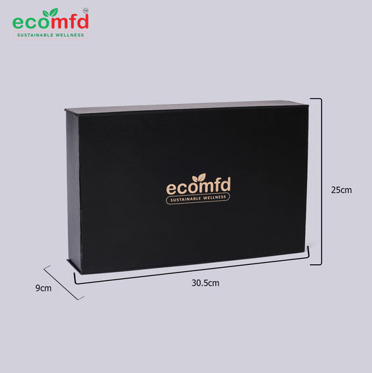 Eco-Friendly Corporate Gift Set | Bamboo Bottle, Mug, Notebook, Pen & Keychain | Sustainable Office Gift