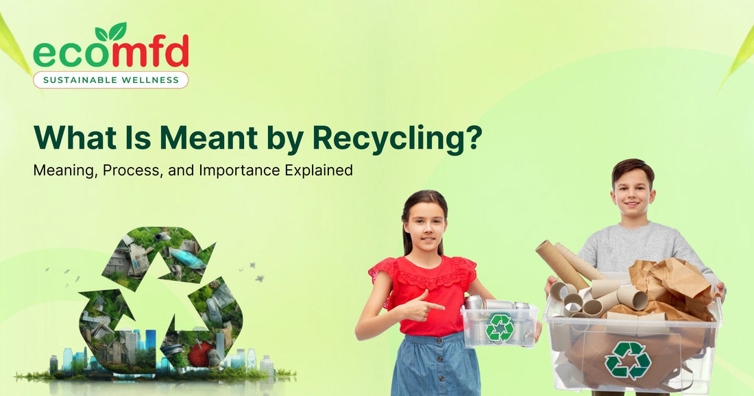 What Is Meant by Recycling? Meaning, Process, and Importance Explained
