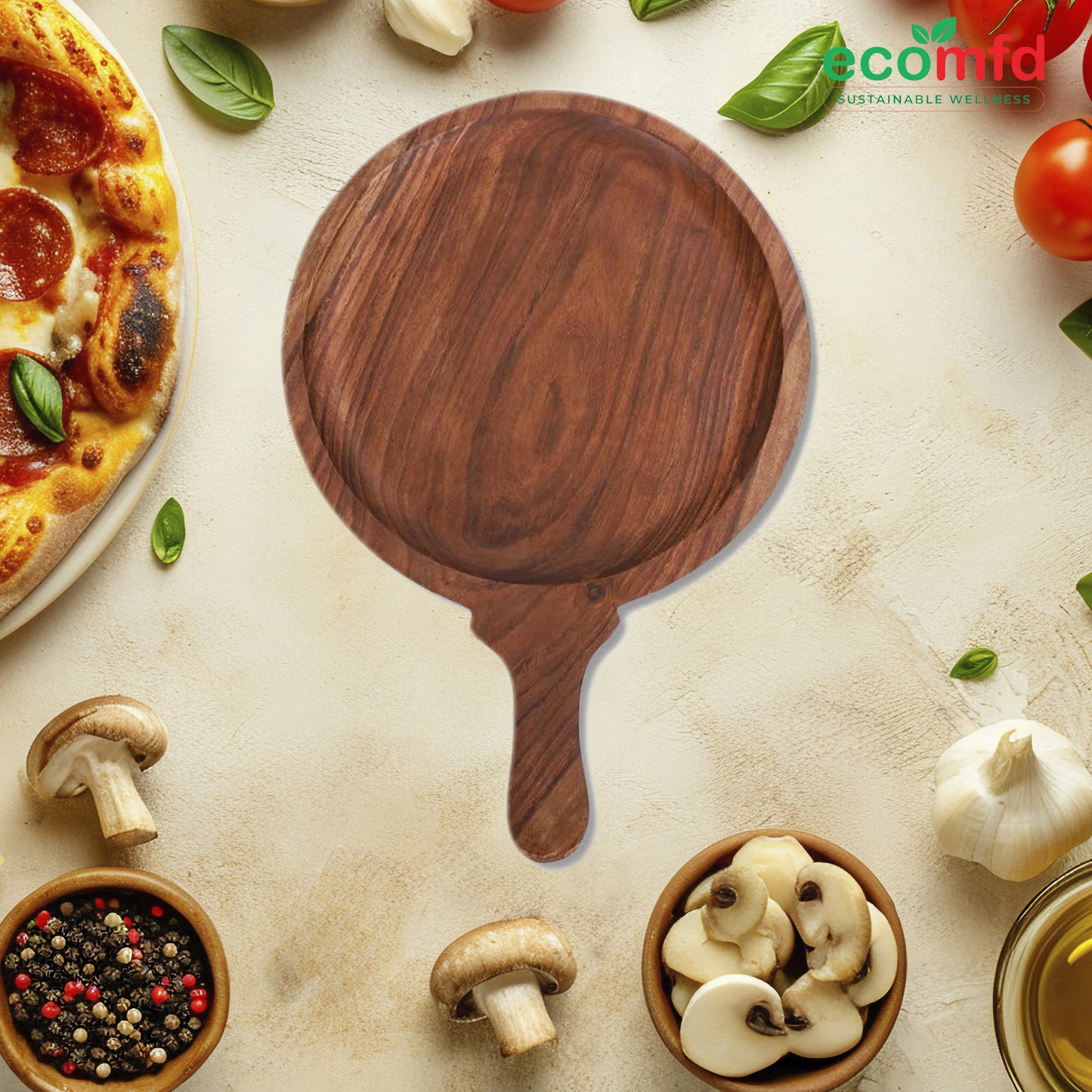 Pizza Pan With Handle
