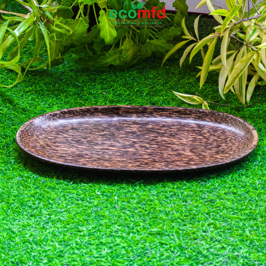 Wooden Big oval Shaped tray
