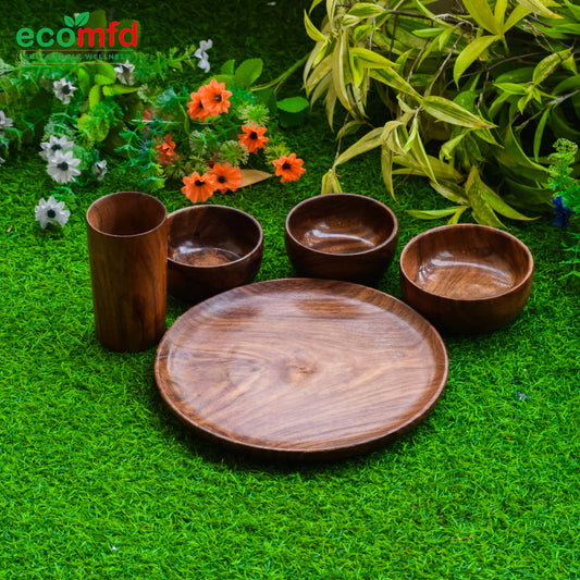 Wooden Dinner Set