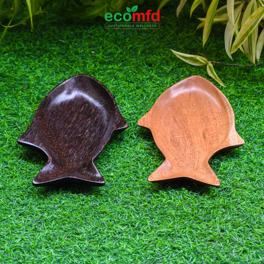 Wooden Fish Shaped Tray