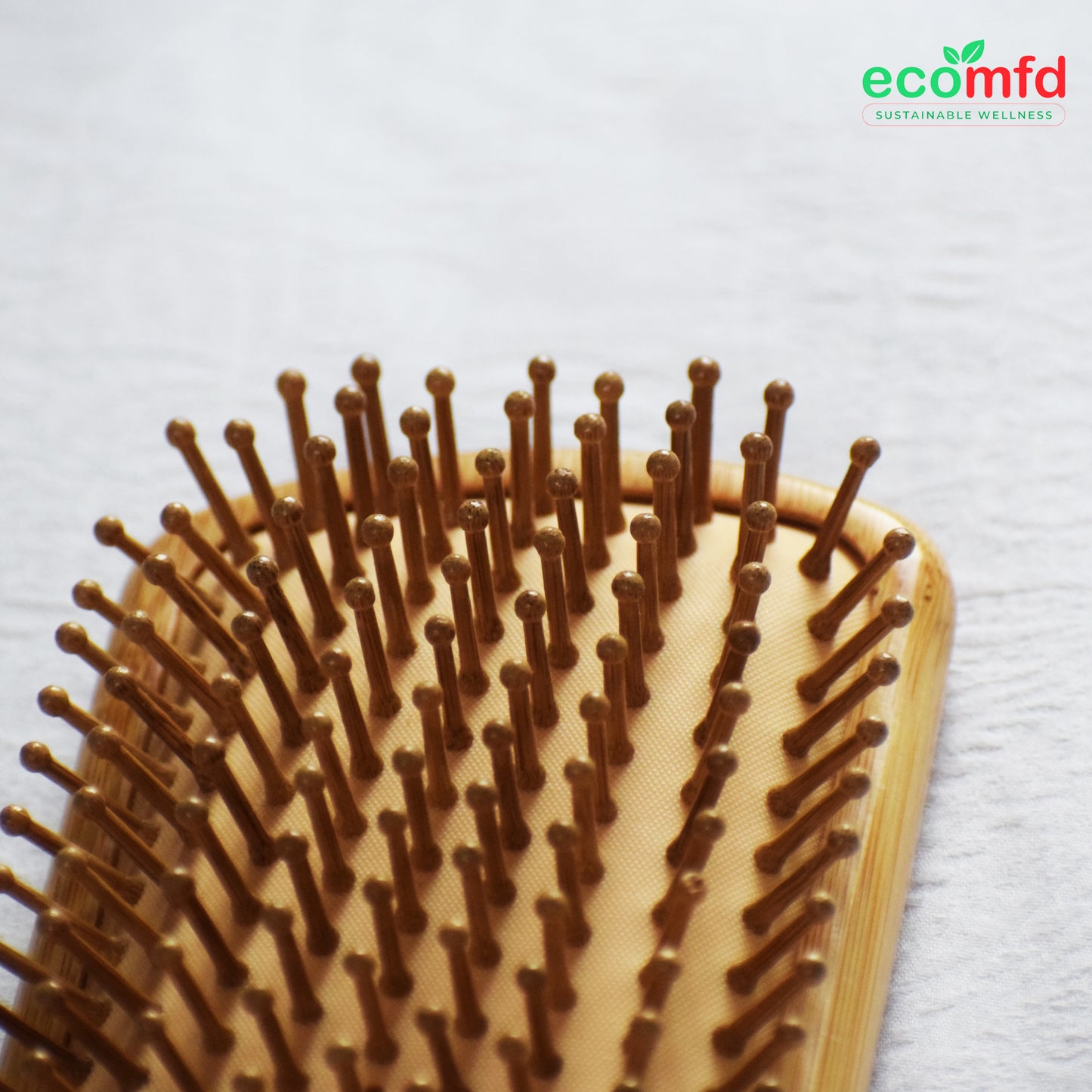 Bamboo Paddle Comb