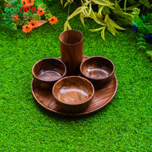 Wooden Dinner Set