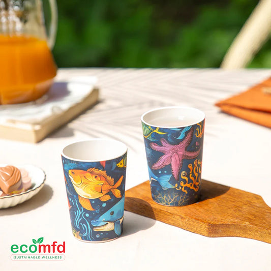 Bamboo Fiber Kids Glass Set-2 & Set-4