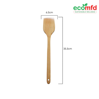 Wooden Cooking Spoon In Whitish Natural Colour