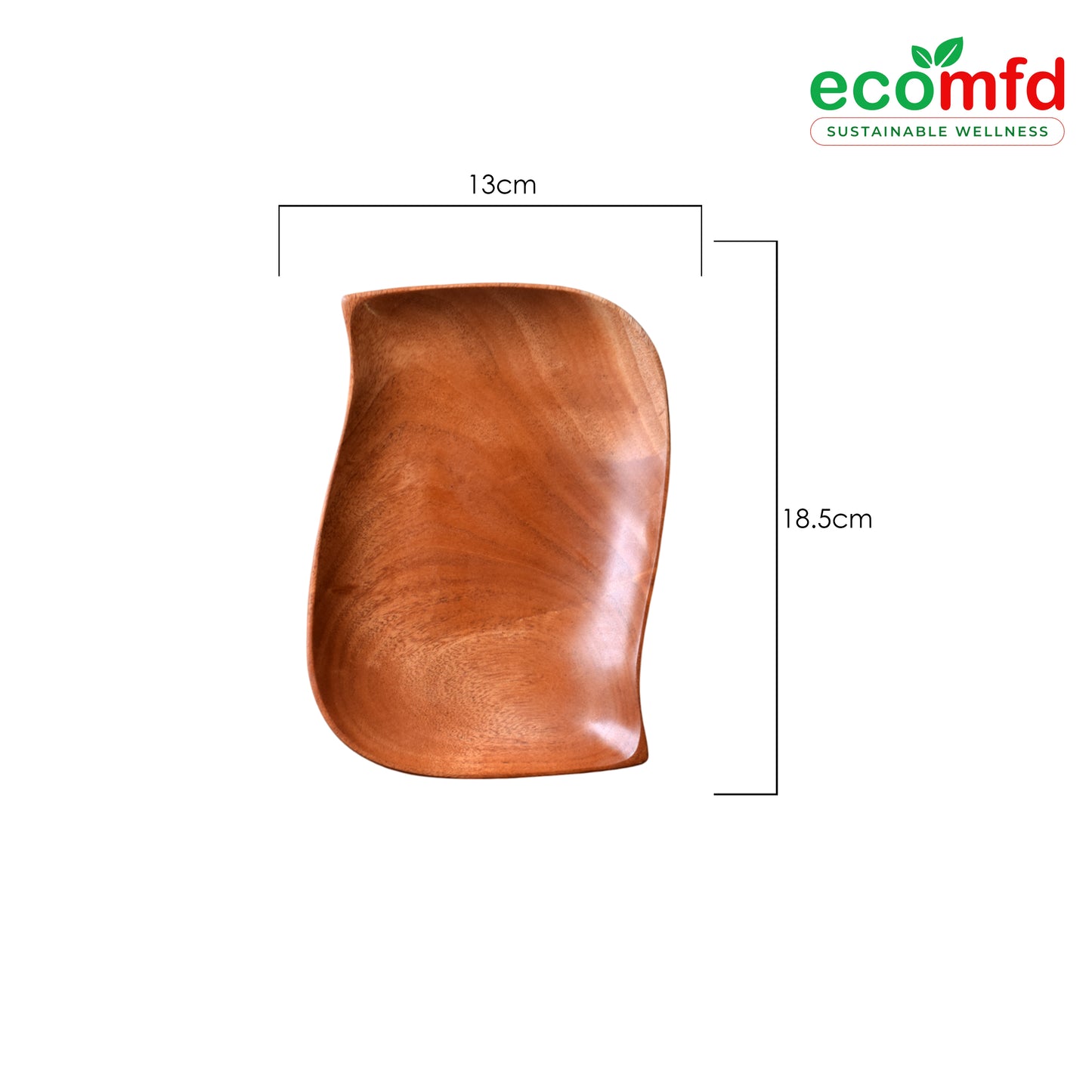 Wooden Irregular - Square Shaped Tray