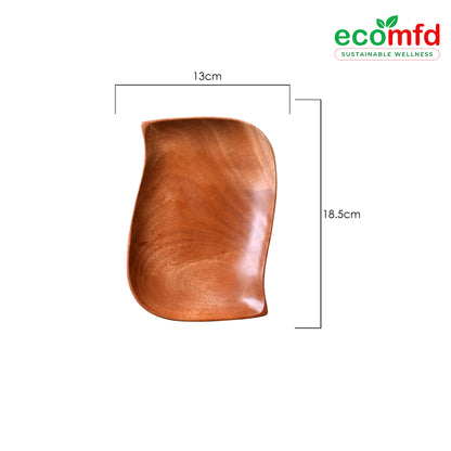 Wooden Irregular - Square Shaped Tray