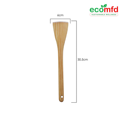 Wooden Cooking Spoon In Whitish Natural Colour