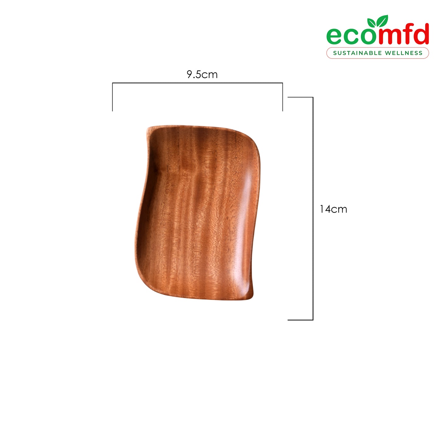 Wooden Irregular - Square Shaped Tray