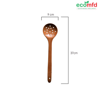 Wooden Cooking Spoon In Lightest Natural Brown Colour