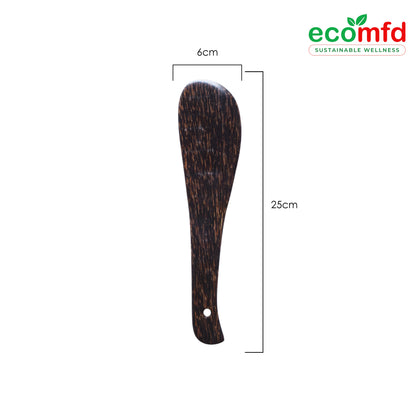 Wooden Cooking Spoon in Dark Natural Brown Colour