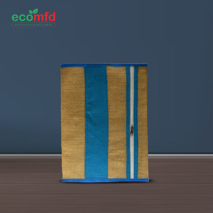 Blue Brown Strip Cover File